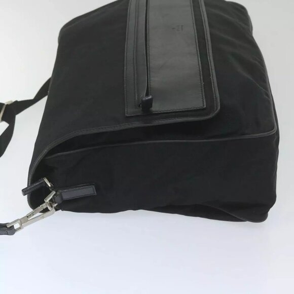 GUCCI Shoulder Bag Nylon Black Auth - Picture 6 of 15